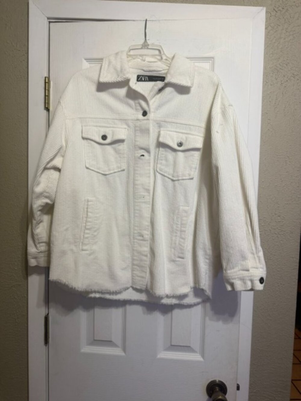 Zara Courduary button up over shirt sz small, Great for fall